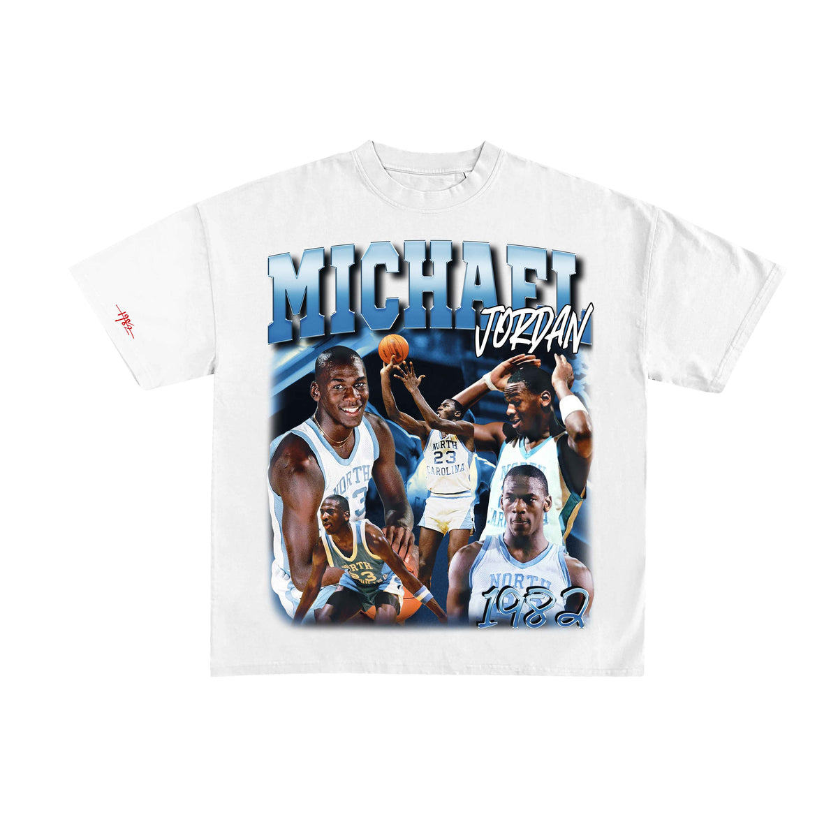 michael jordan unc t shirt