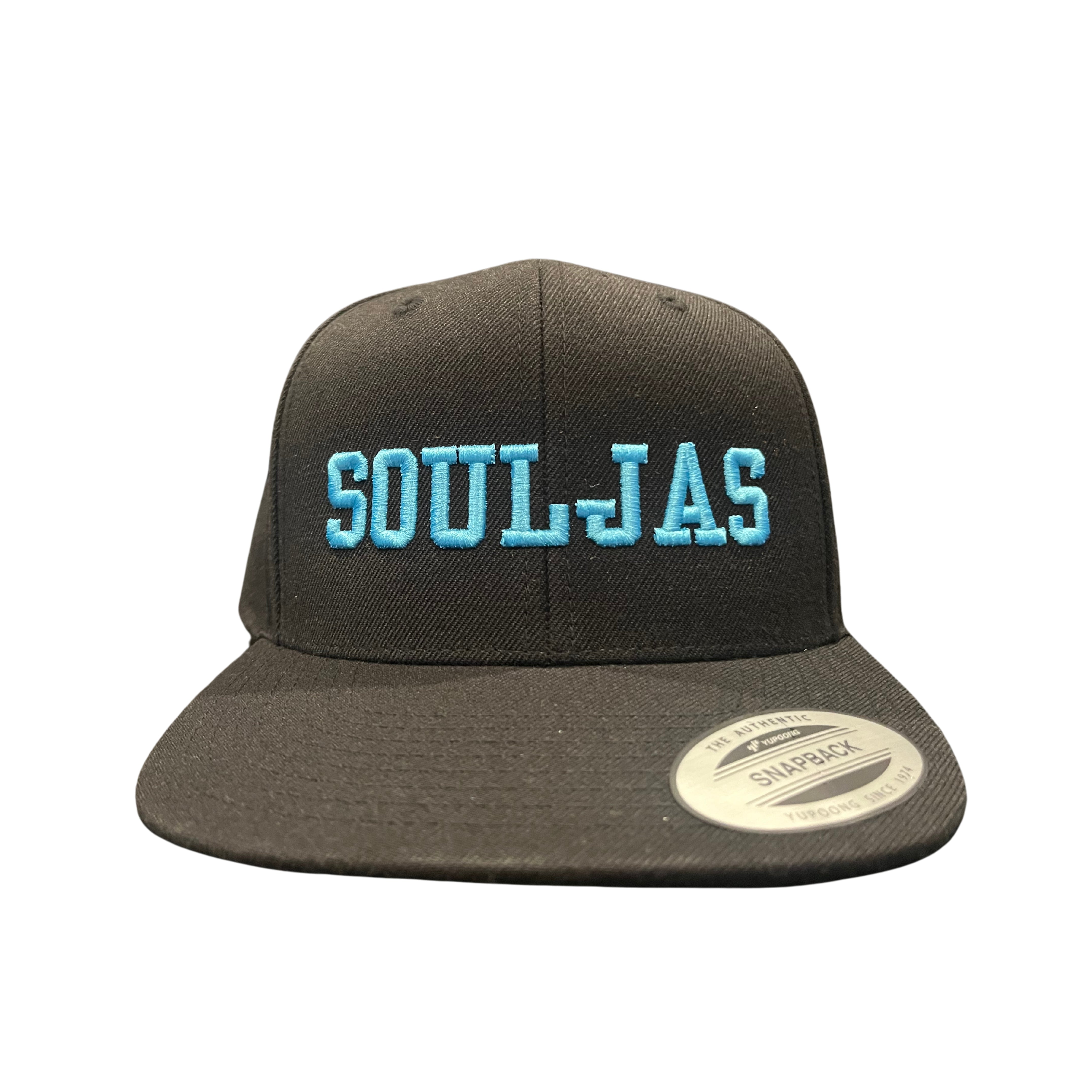 Souljas Snap Back Puff Embroidery Hat